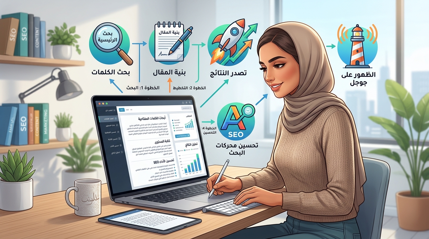 دليل شامل: كيفية كتابة محتوى عربي متوافق مع محركات البحث